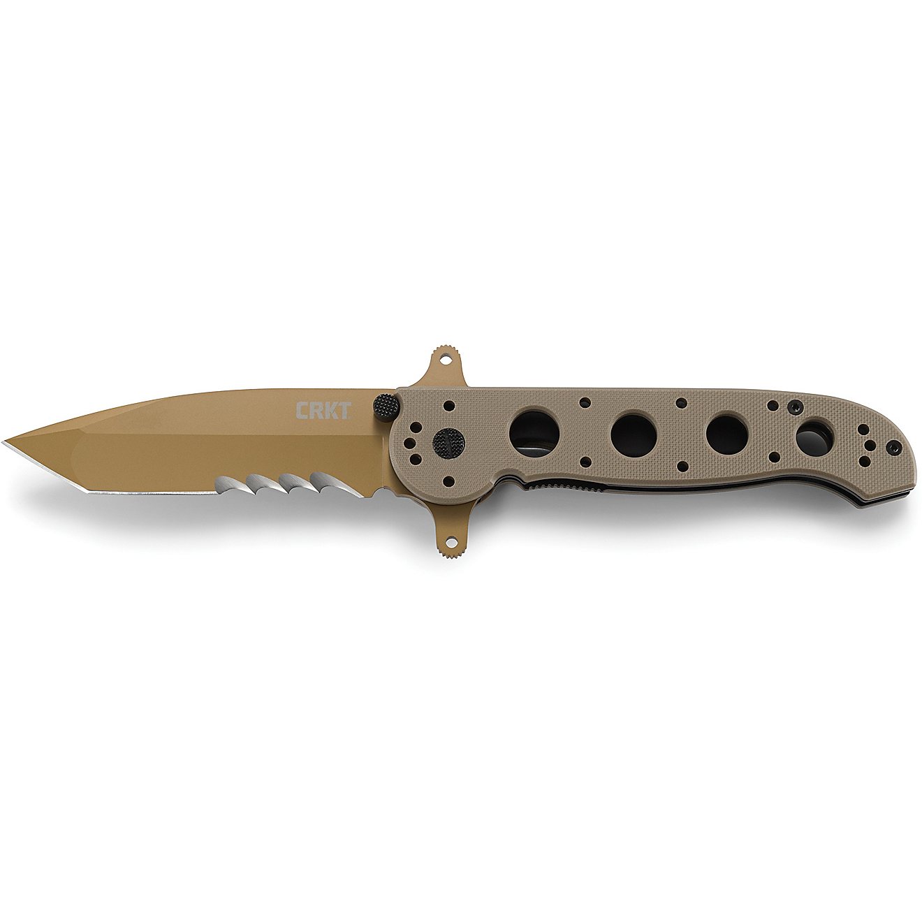 CRKT M16-14DSFG Special Forces Tanto Folding Pocket Knife with Veff Serrations                                                   - view number 1