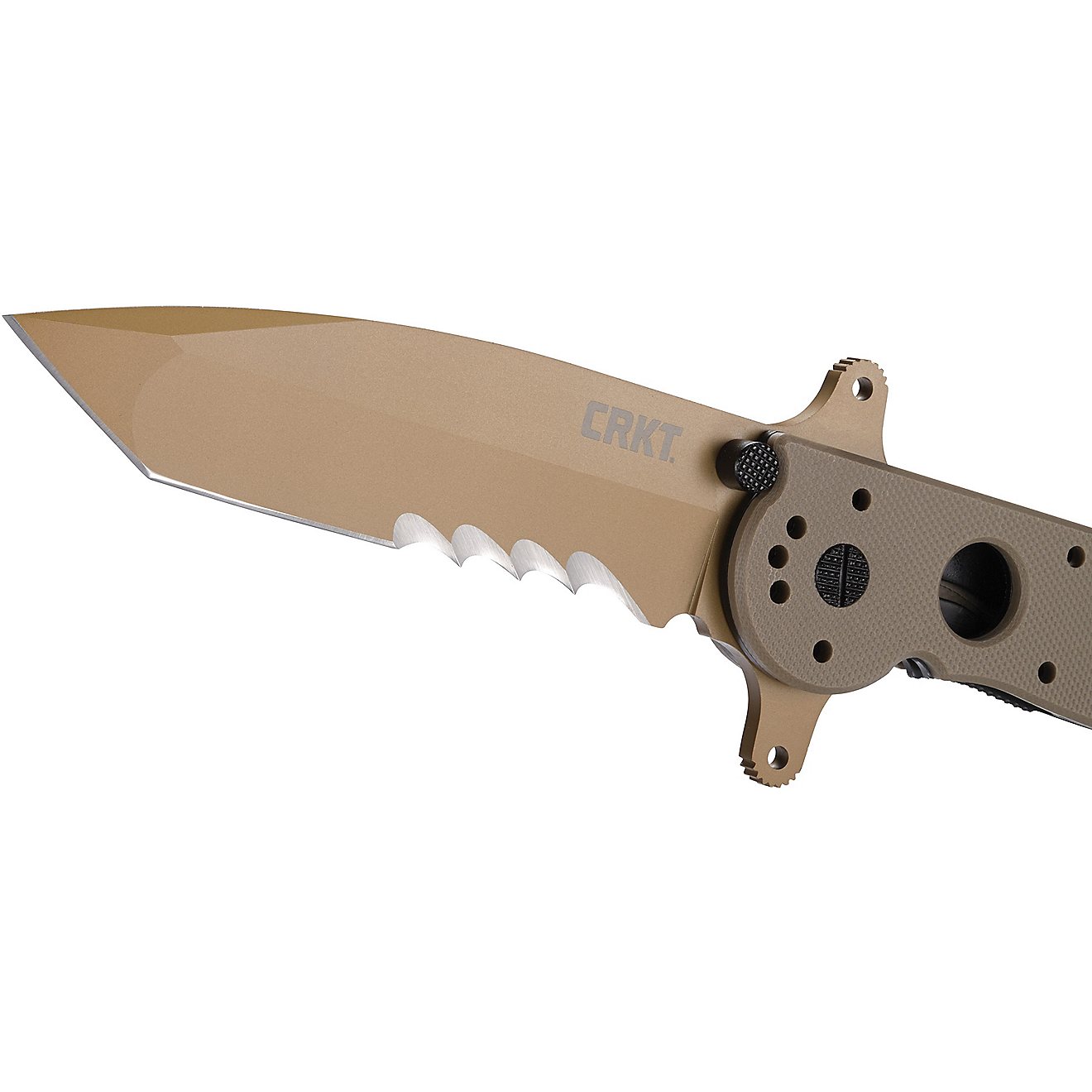 CRKT M16-14DSFG Special Forces Tanto Folding Pocket Knife with Veff Serrations                                                   - view number 5