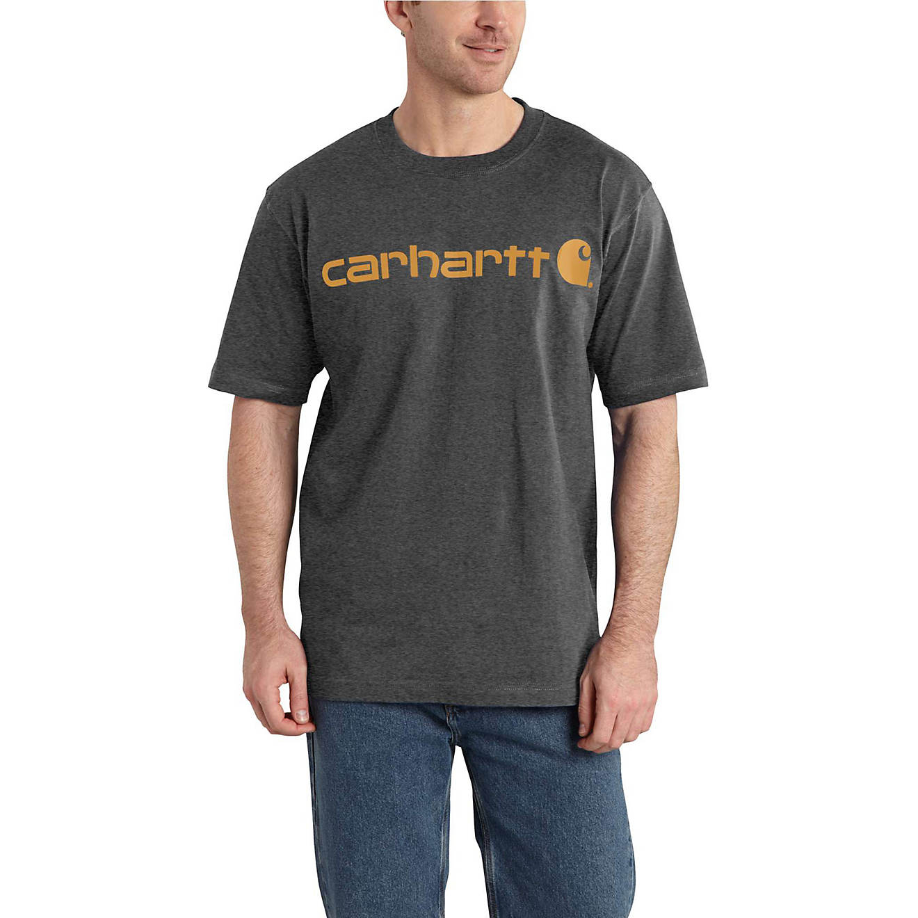 Carhartt Men's Short Sleeve Logo T-shirt                                                                                         - view number 1