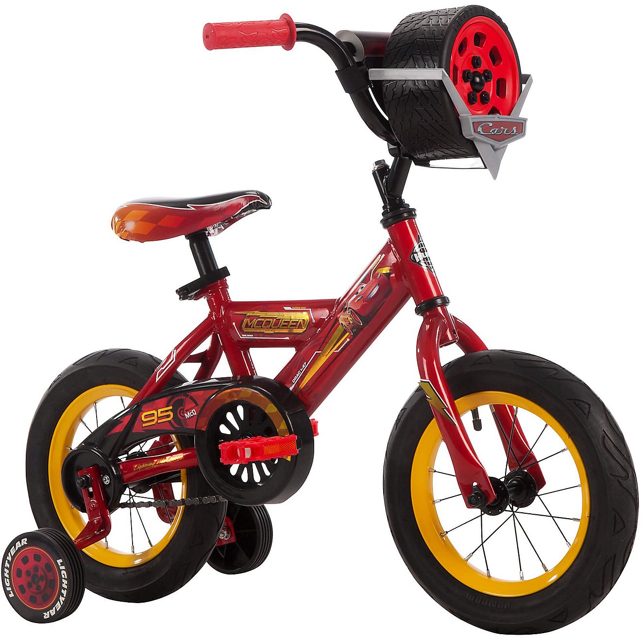 Huffy Boys' Disney Cars 12 in Bike                                                                                               - view number 1