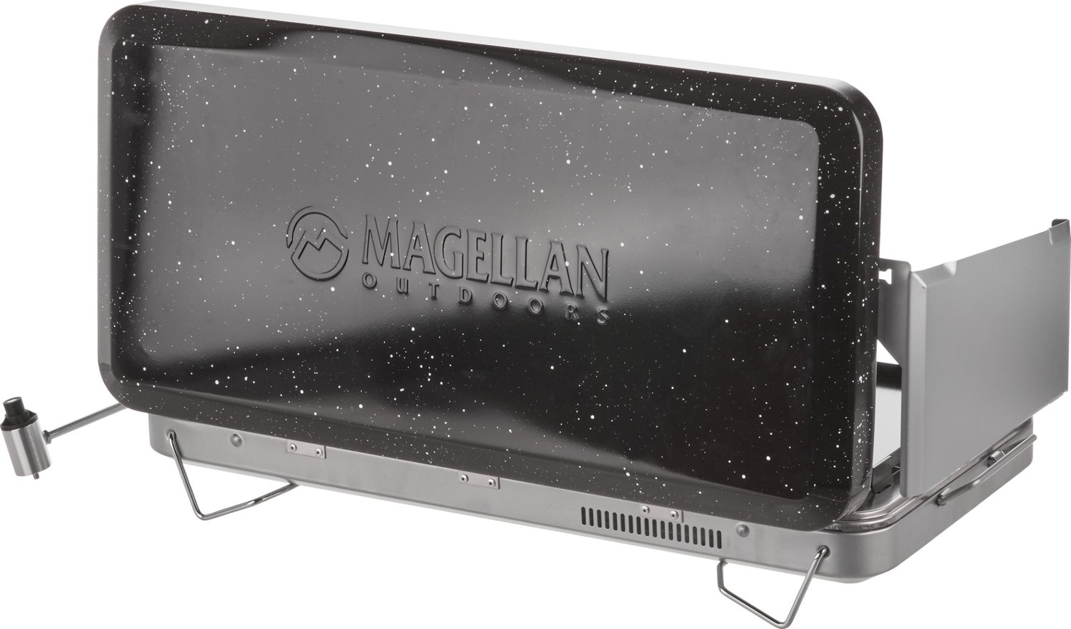 Magellan Outdoors Two Burner Stove with Griddle Academy