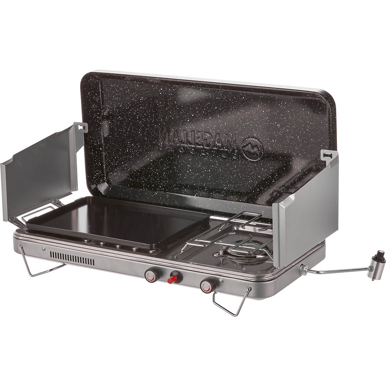 Magellan Outdoors Two Burner Stove with Griddle                                                                                  - view number 1