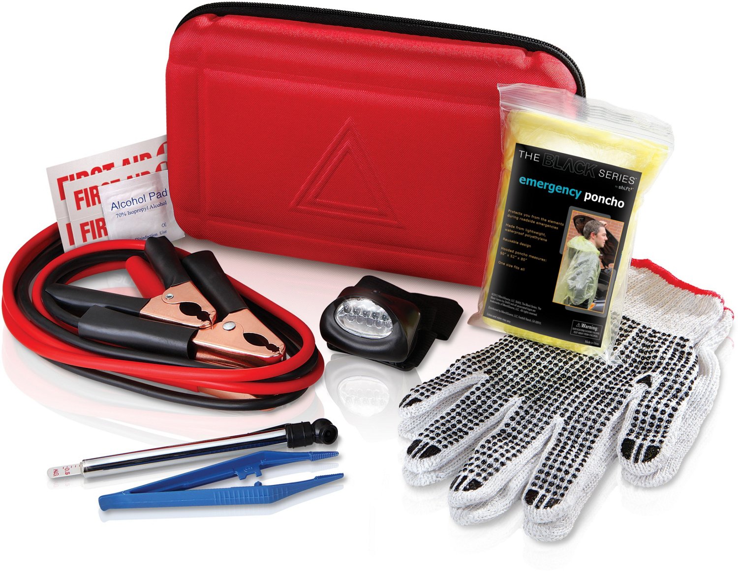 Sharper Image Auto Roadside Emergency Kit Academy