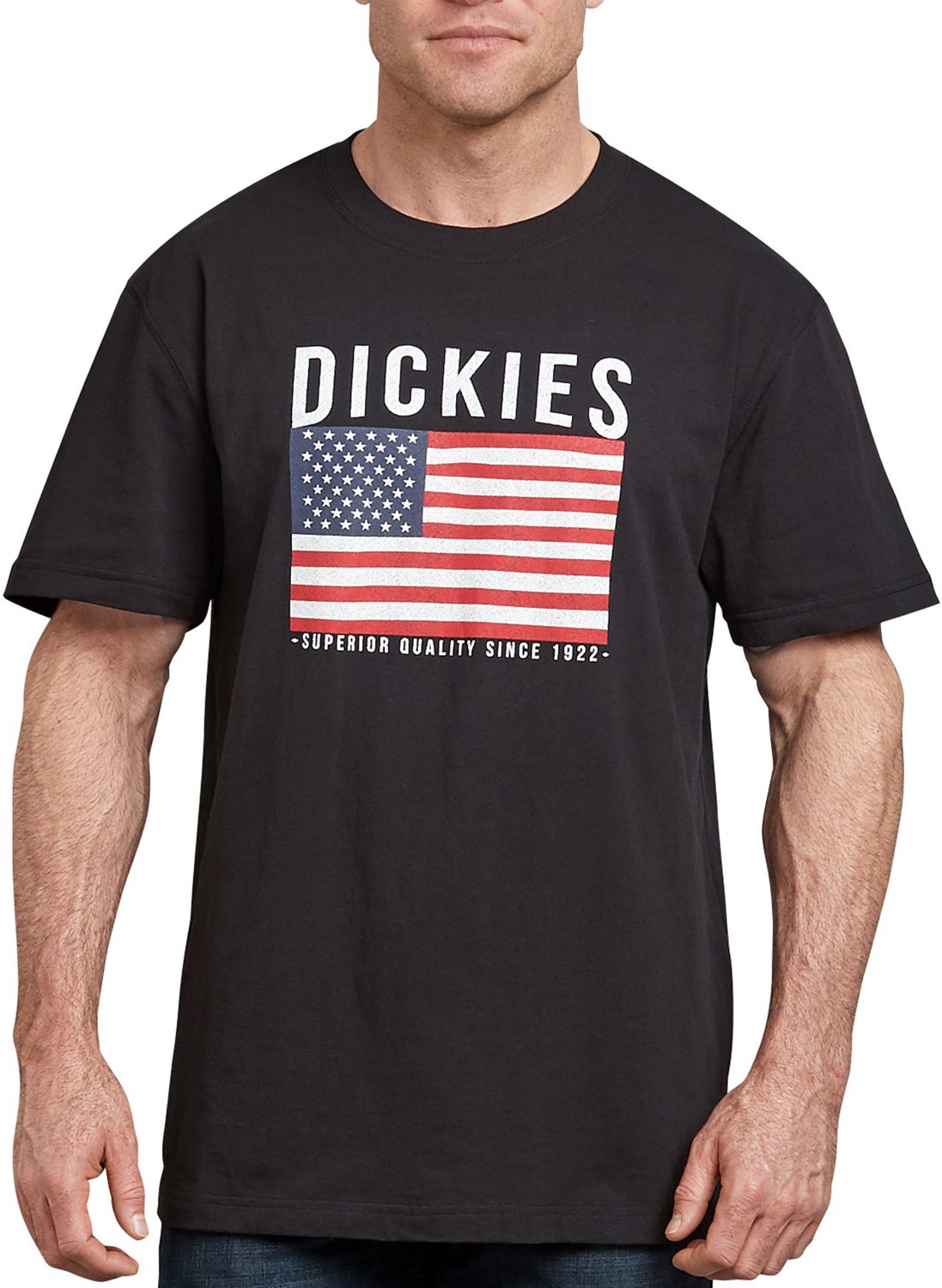 Dickies Men's American Flag Graphic Tshirt Academy