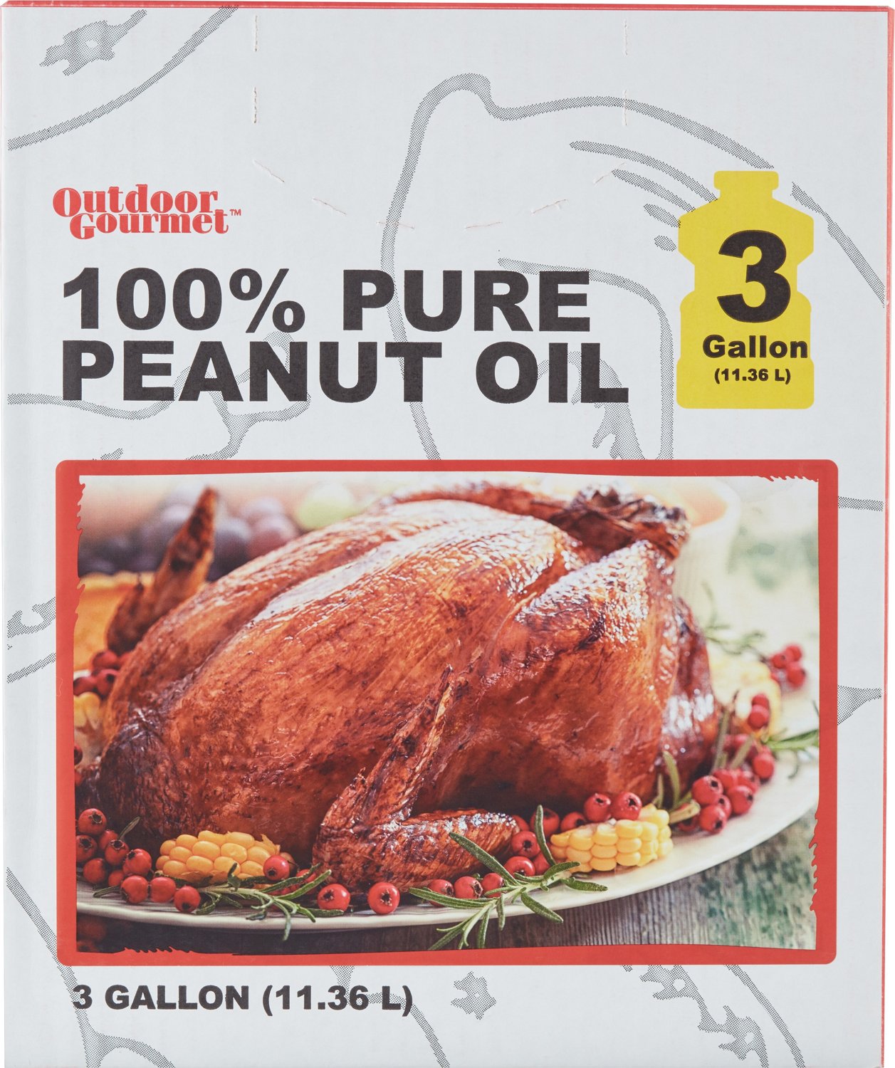 Outdoor Gourmet 3 gal Peanut Oil Academy