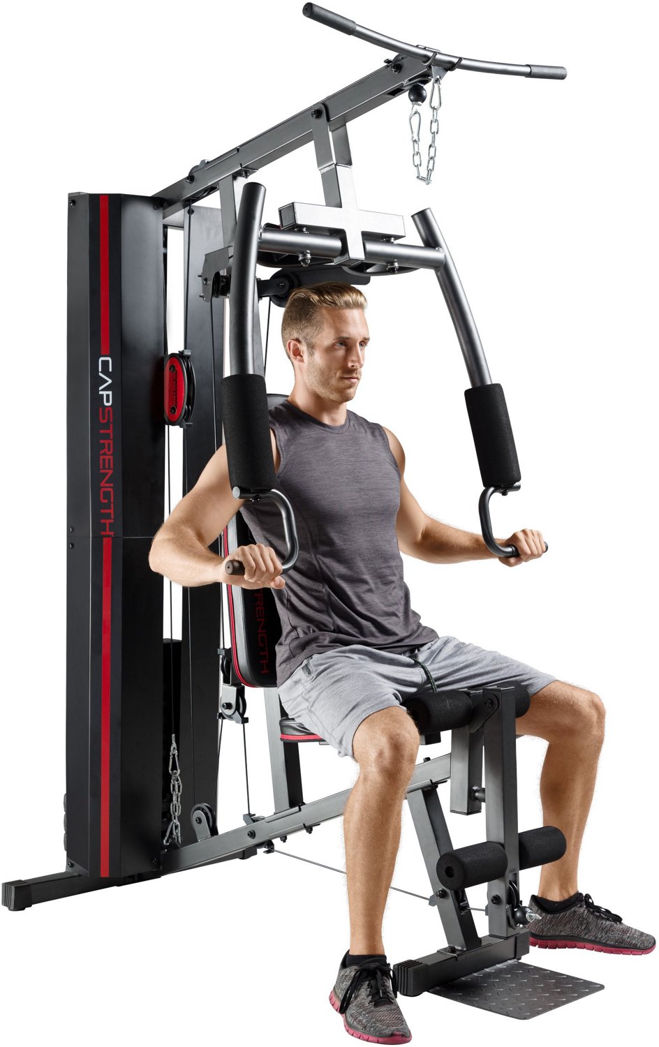 CAP CS Home Gym With 125 lb Weight Stack | Academy