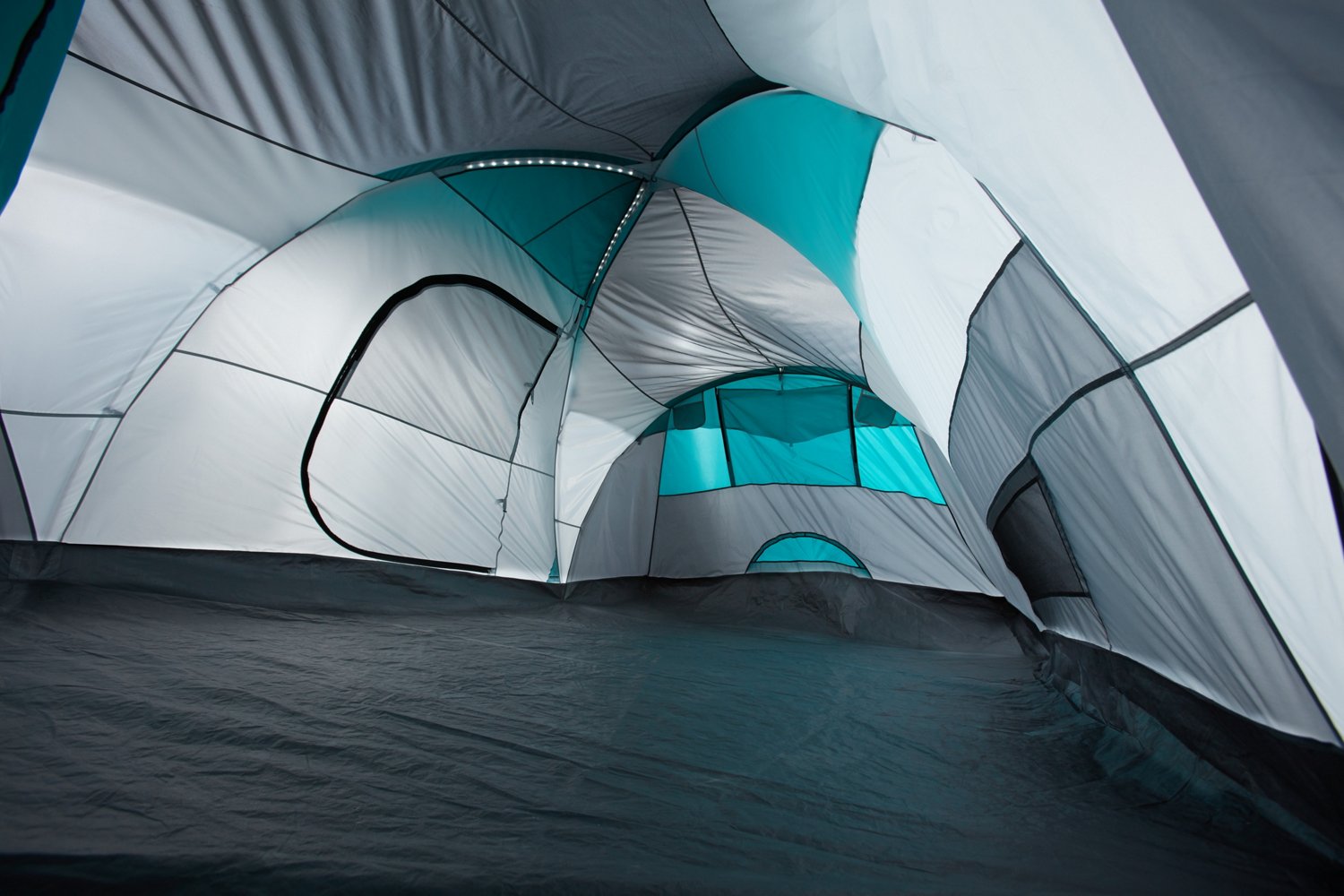 Magellan Outdoors Cumberland 10 Person Family Cabin Tent with Screen
