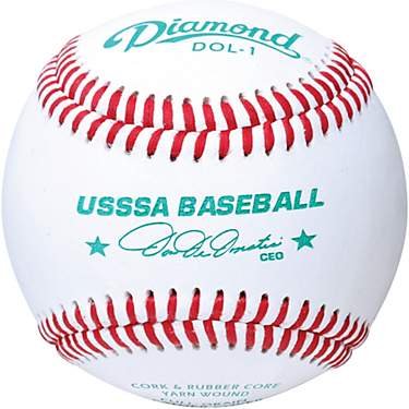Diamond USSSA Competition Grade Baseballs 12-Pack                                                                               