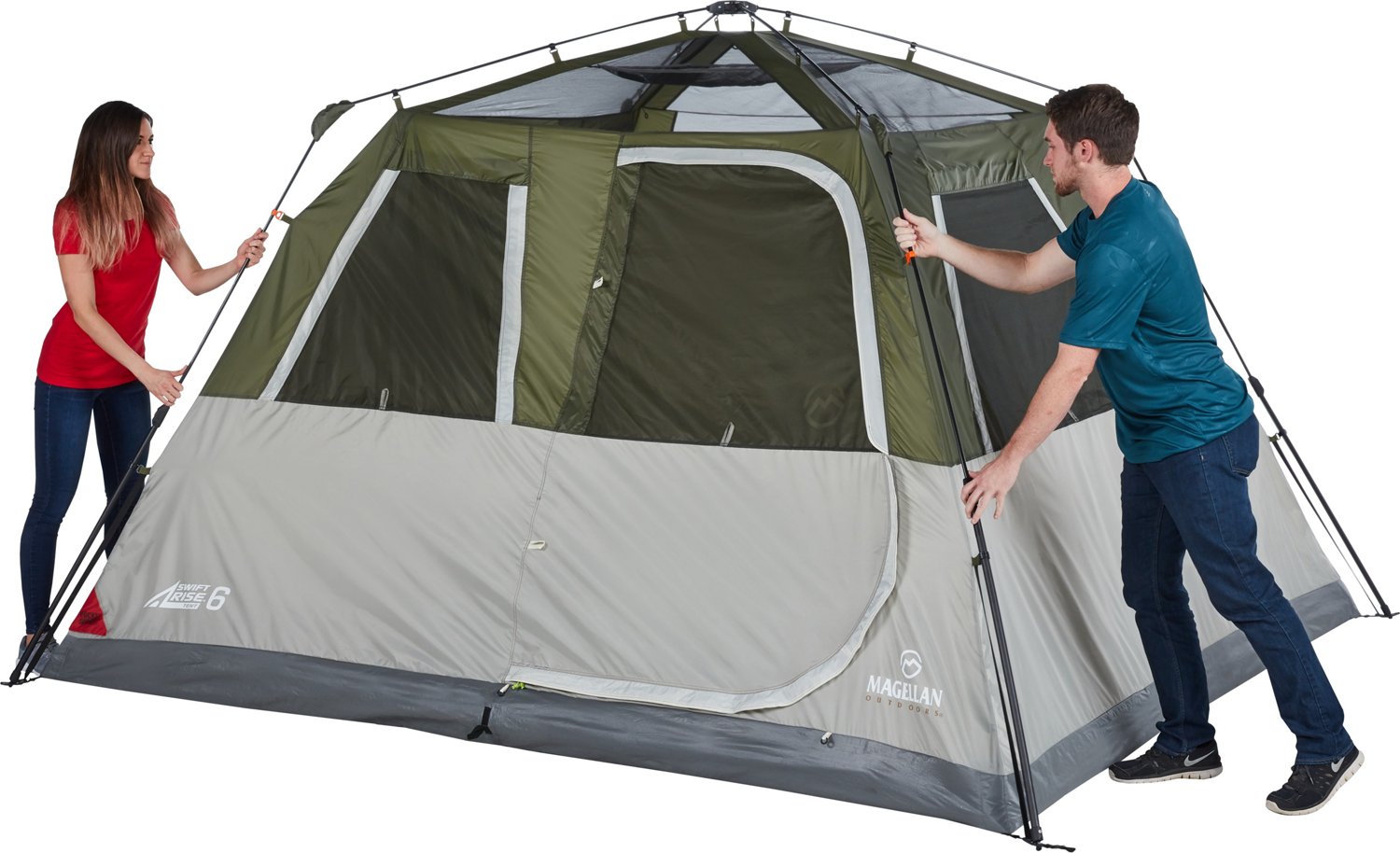 6 person tent with led lights