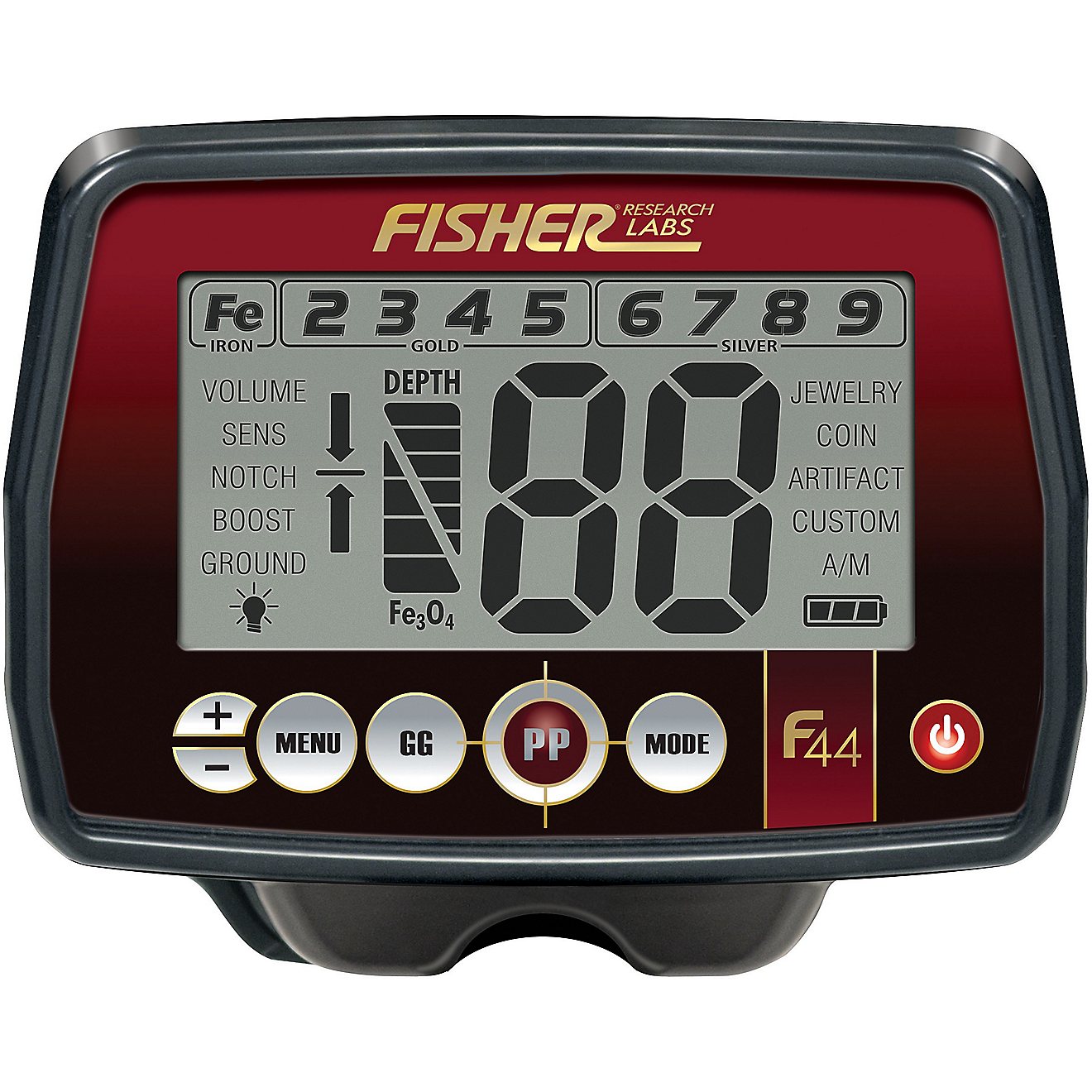 Fisher F44 Ultimate Weatherproof Multipurpose Metal Detector                                                                     - view number 3