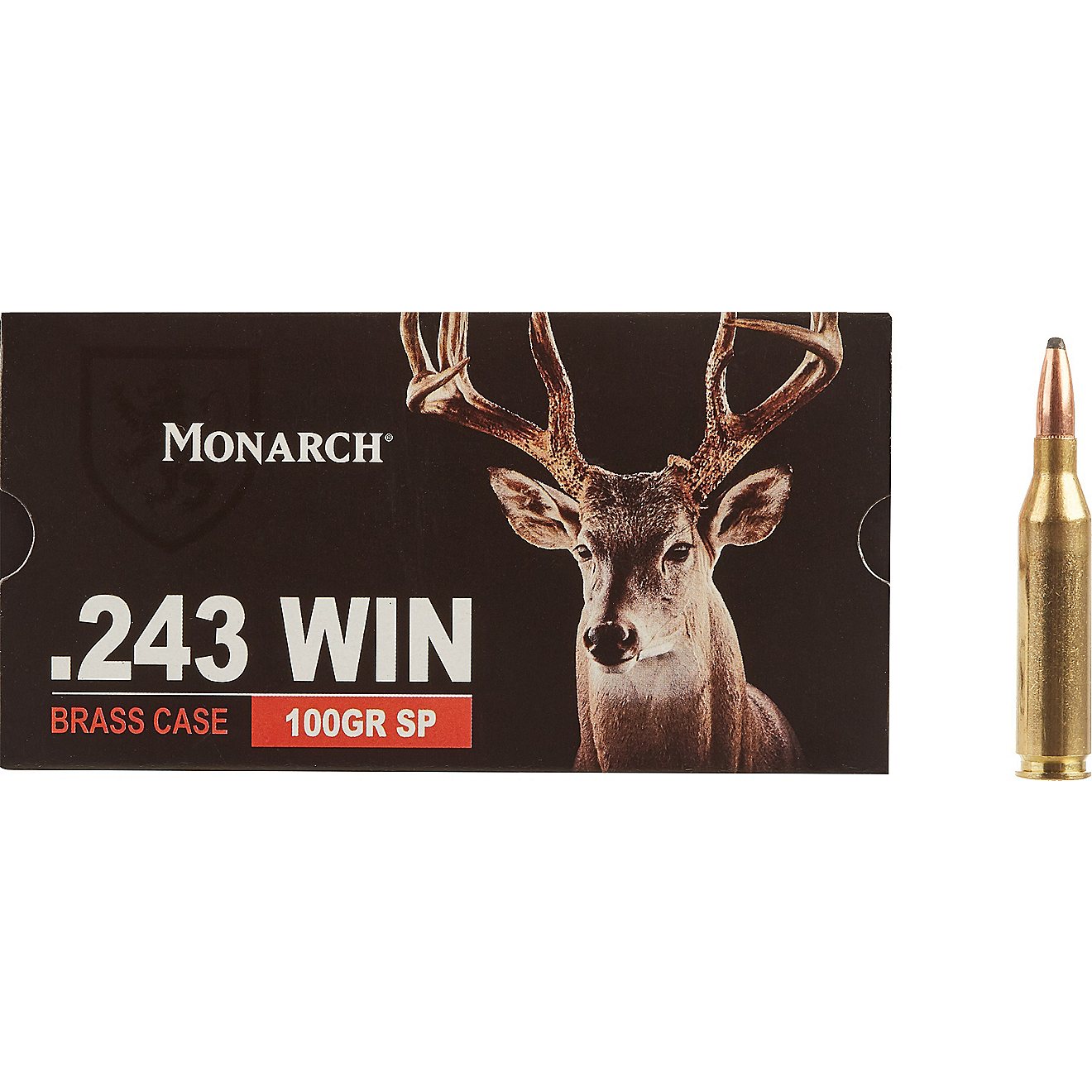 Monarch® SP .243 Winchester 100-Grain Rifle Ammunition - 20 Rounds                                                              - view number 2