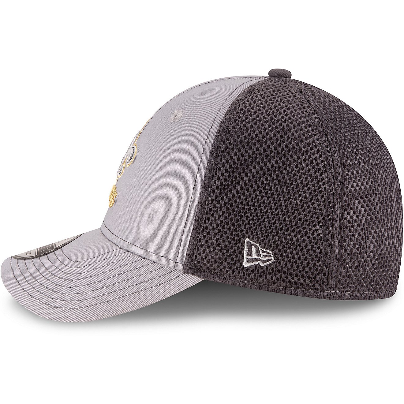 New Era Men's New Orleans Saints 39THIRTY Grayed Out Cap                                                                         - view number 6
