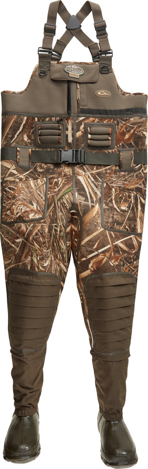 Drake Waterfowl Men's MST Eqwader 2.0 Realtree Max-5 Bootfoot Chest ...