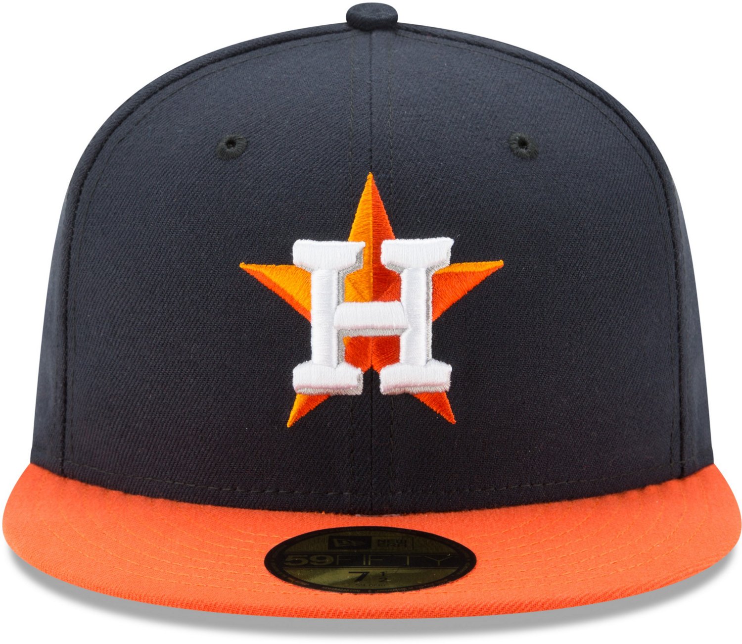 black and white astros hat