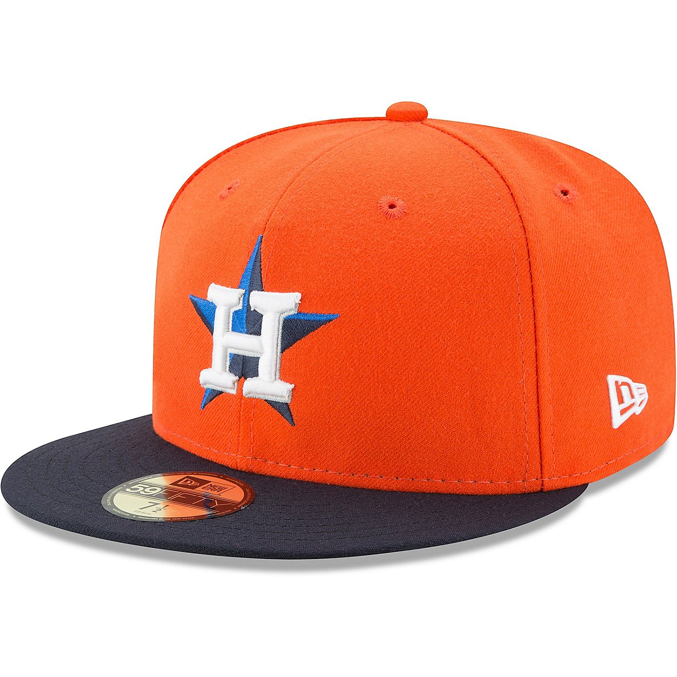 New Era Men's Houston Astros Authentic Collection Alternate 59FIFTY Fitted Cap                                                   - view number 2