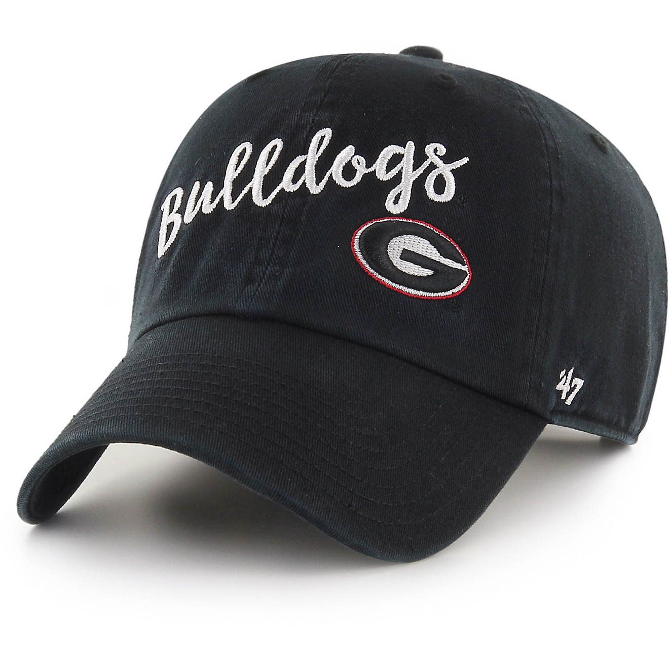 '47 University of Georgia Primary Script Clean Up Ball Cap                                                                       - view number 1