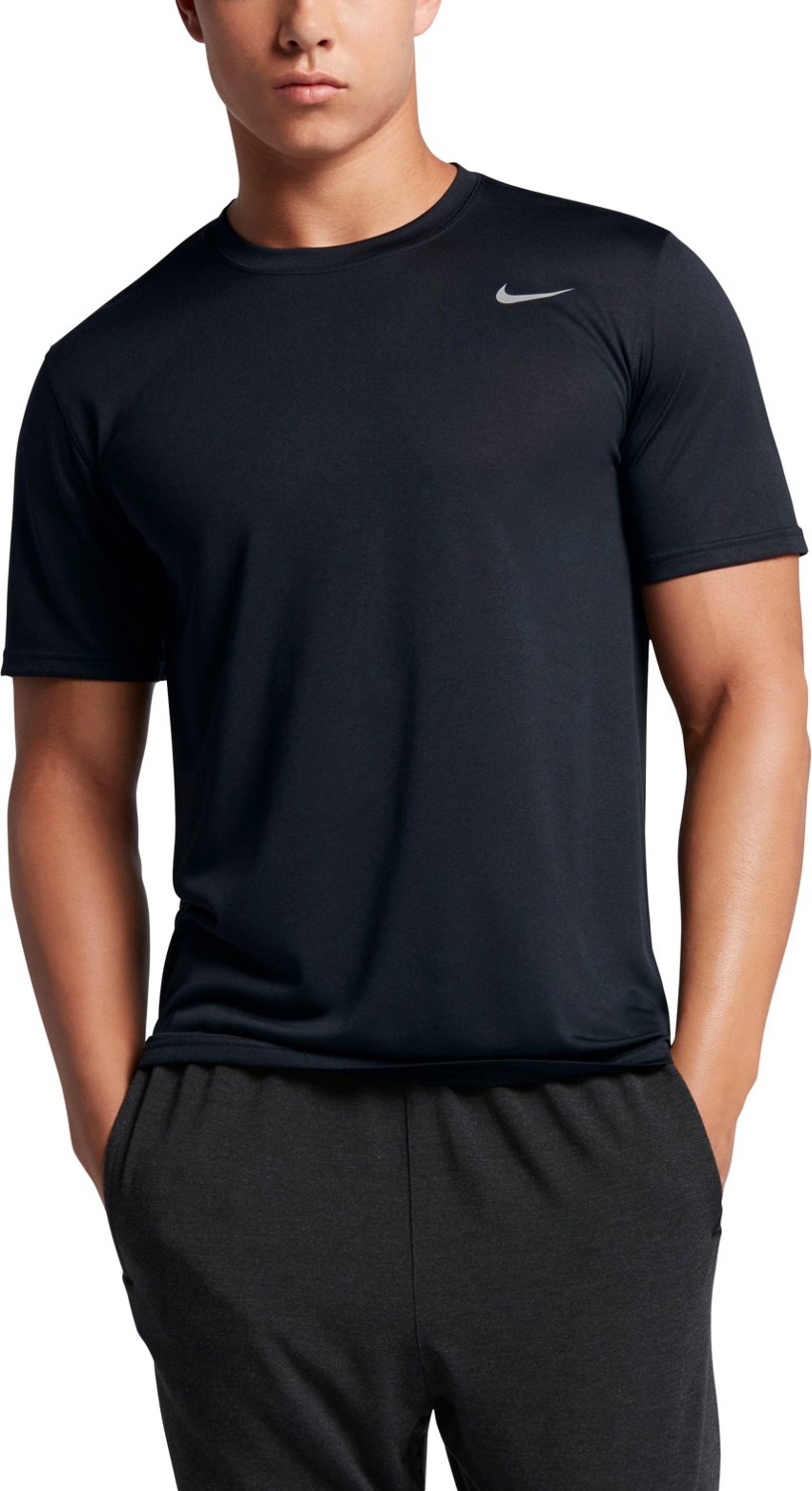 black nike gym top