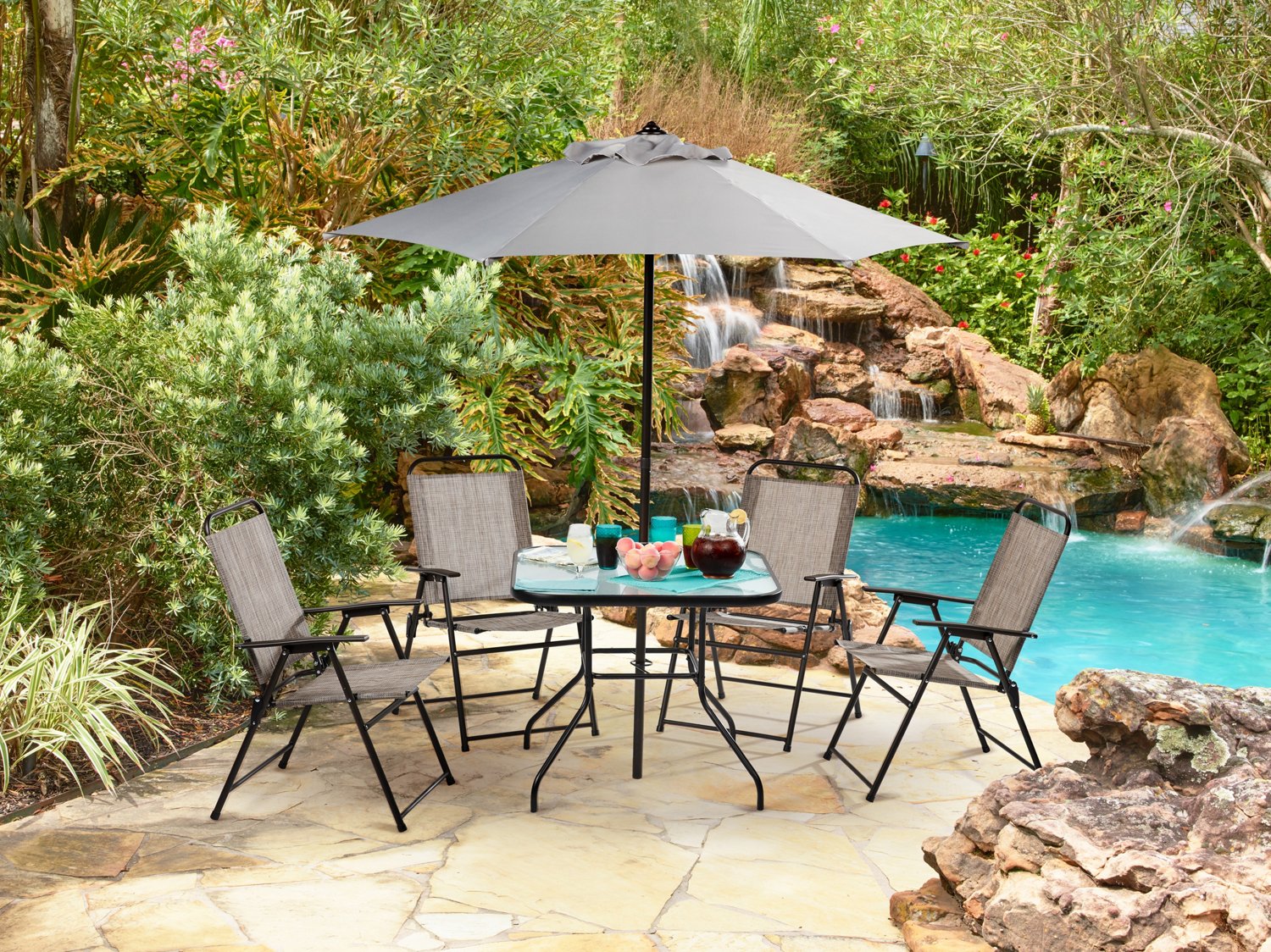 mosaic 6 piece patio set