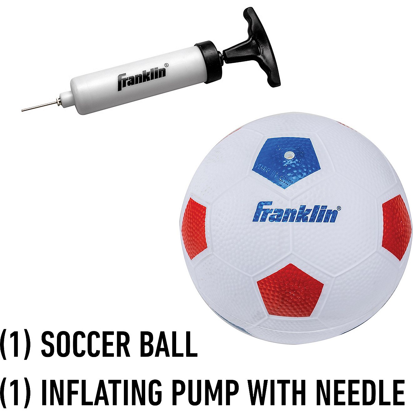 Franklin Kids' 24 in x 16 in x 16 in Soccer Goal with Ball and Pump                                                              - view number 5