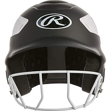 Rawlings Girls' Coolflo Fast-Pitch 2-Tone Matte Batting Helmet                                                                  