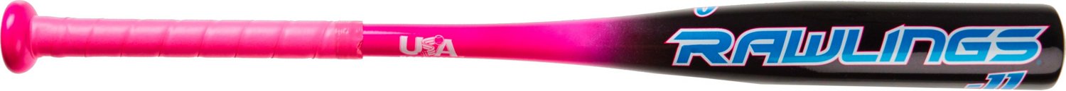 Rawlings Girls' Sparkle Tball Alloy Bat 11 Academy