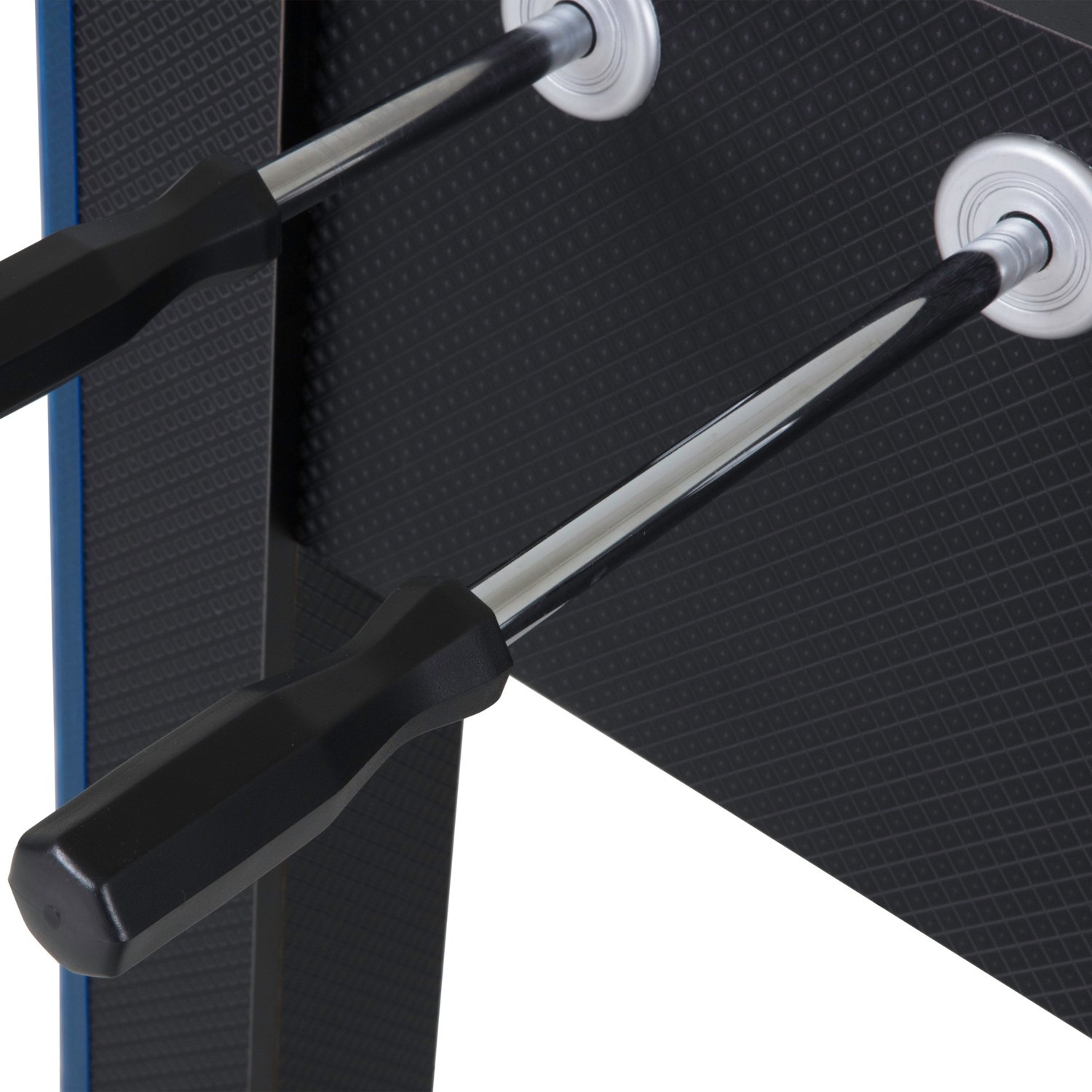 Atomic Azure LED Light Up Foosball Table Academy