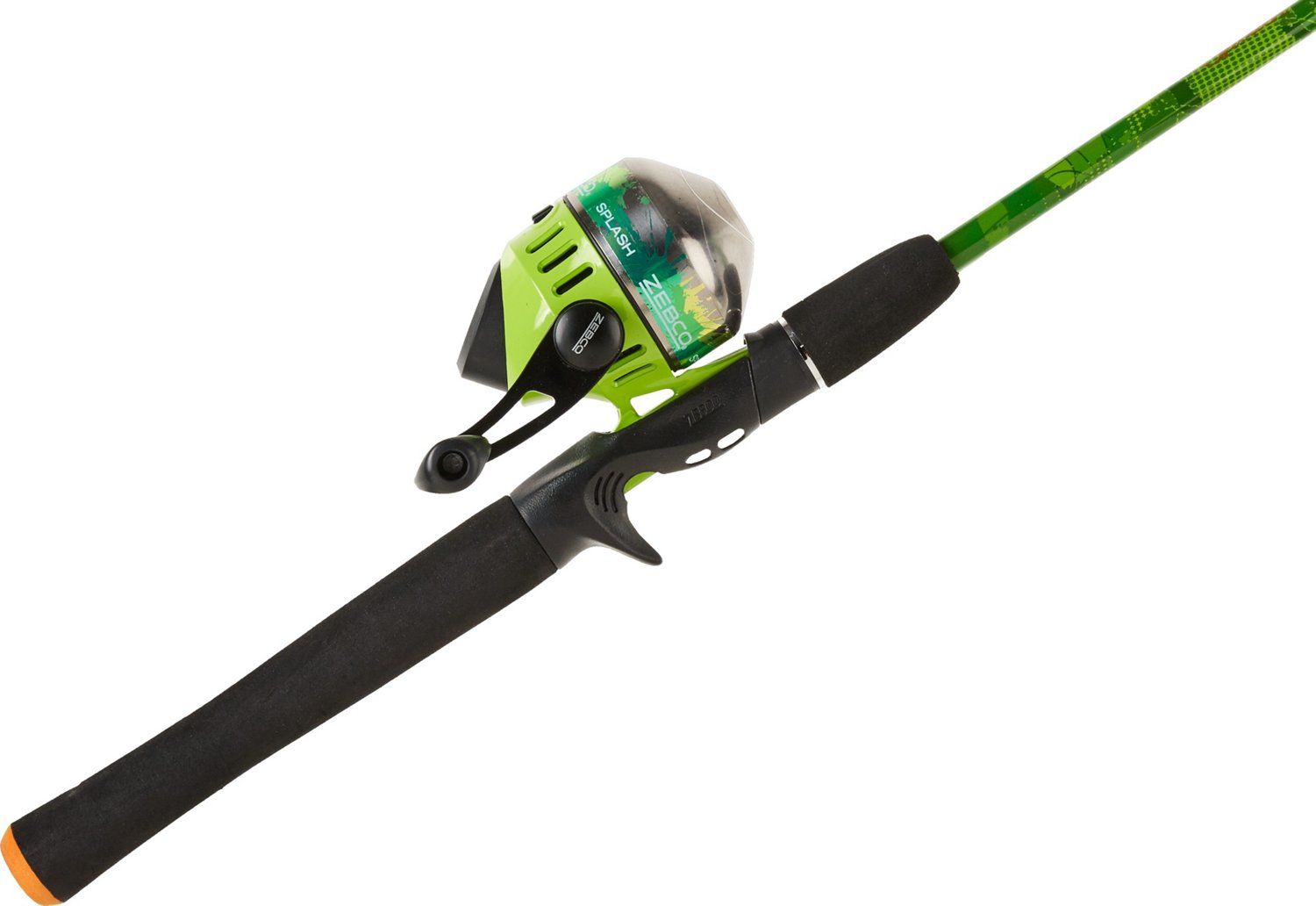 Zebco Splash Green 6 ft M Freshwater Spincast Rod and Reel Combo | Academy