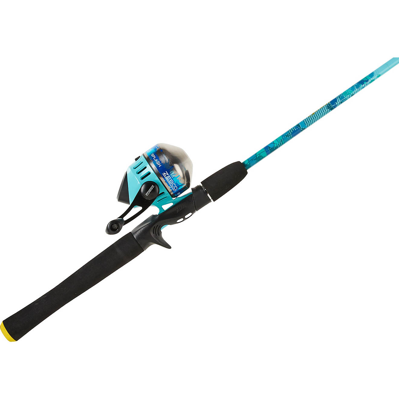Zebco Splash Blue 6 ft M Freshwater Spincast Rod and Reel Combo                                                                  - view number 1