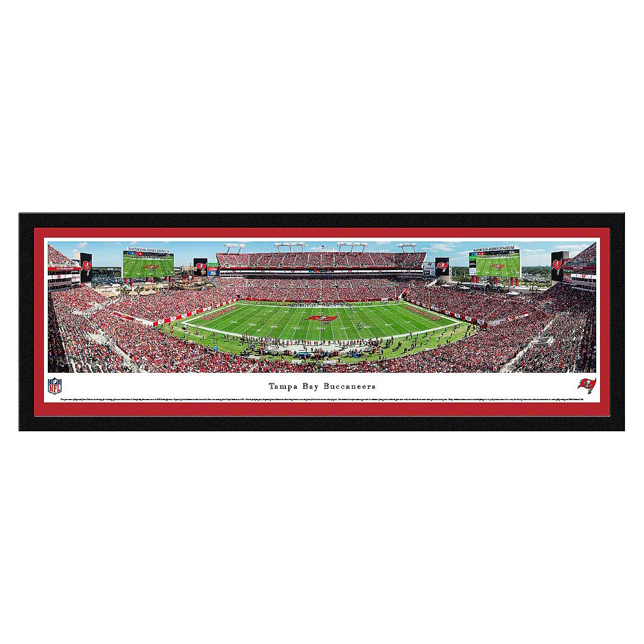 Blakeway Panoramas Tampa Bay Buccaneers Raymond James Stadium Single Mat Select Framed Panoramic Pri                             - view number 1