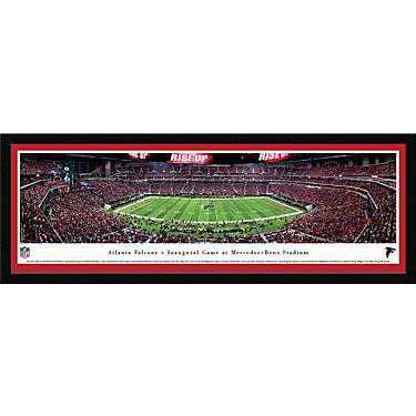Blakeway Panoramas Atlanta Falcons Mercedes-Benz Stadium First Game Single Mat Select Framed Panoram                            