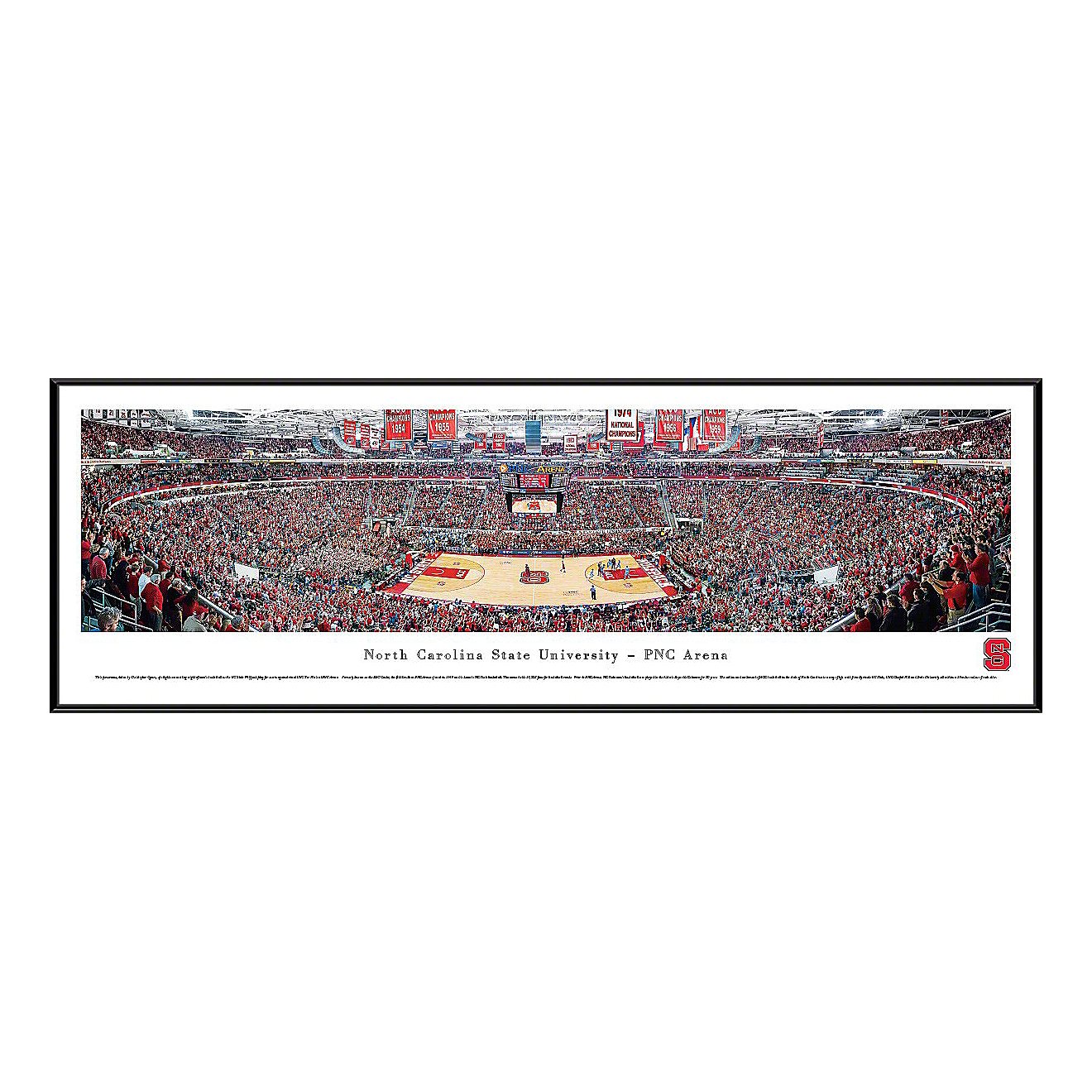 Blakeway Panoramas North Carolina State University PNC Arena Standard Framed Panoramic Print                                     - view number 1
