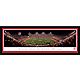 Blakeway Panoramas University of Houston TDECU Stadium Single Mat Select Framed Panoramic Print                                  - view number 1 image