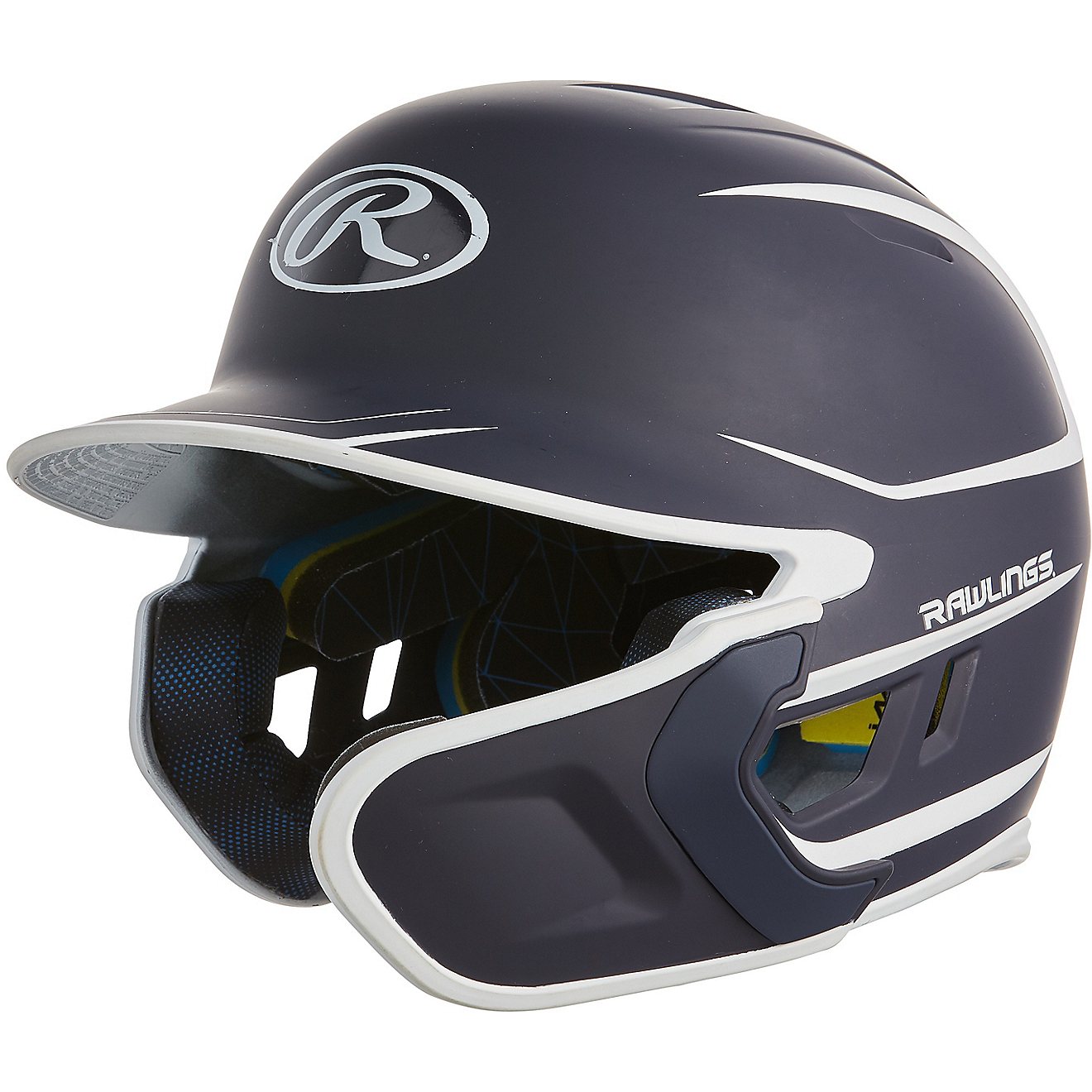 Rawlings Boys' Senior League Mach 2-Tone Batting Helmet with EXT Flap                                                            - view number 2