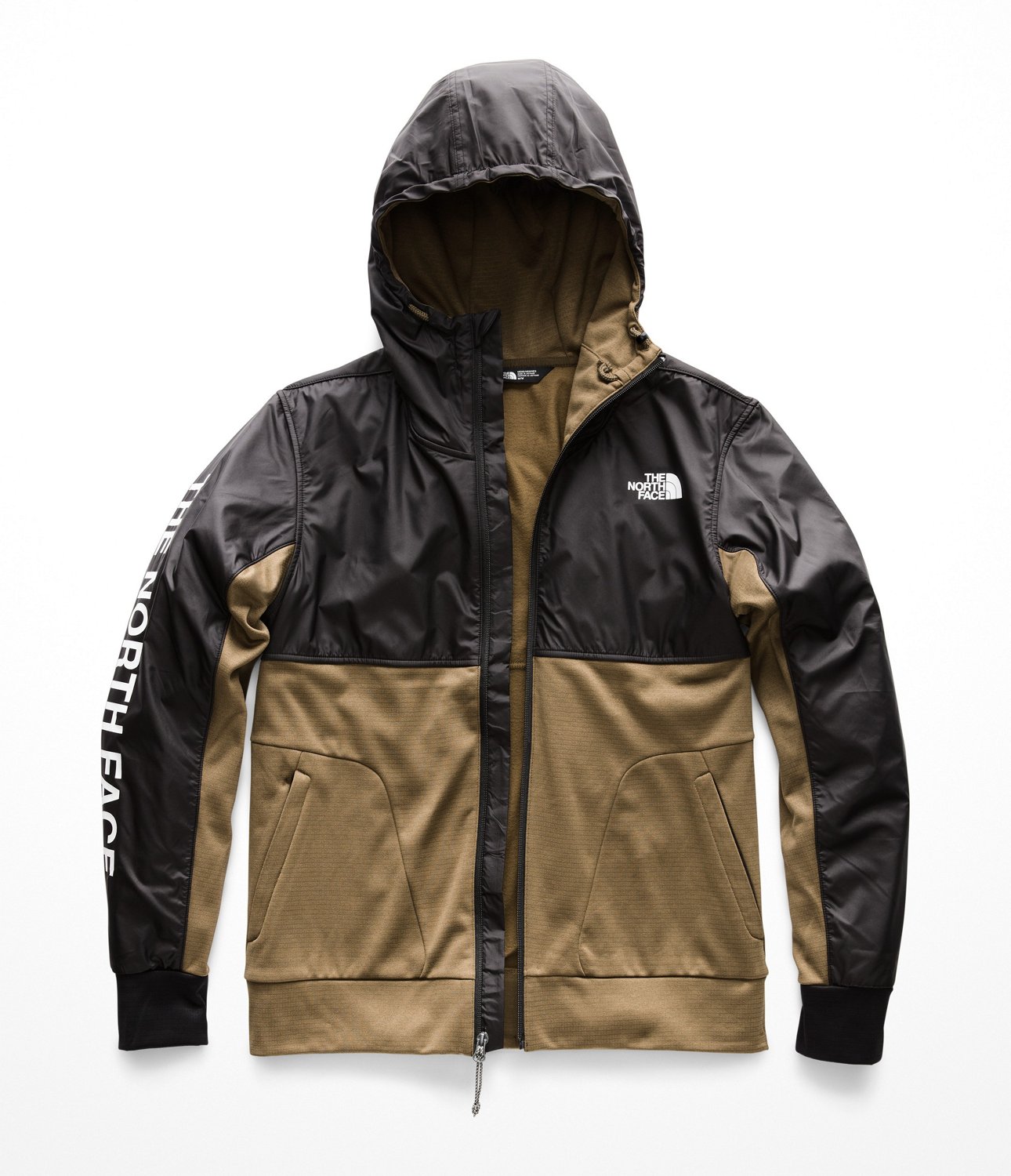 the north face men's train n logo overlay jacket