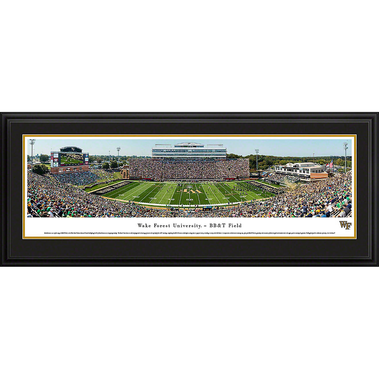 Blakeway Panoramas Wake Forest University Football Stadium Panoramic Print                                                       - view number 1
