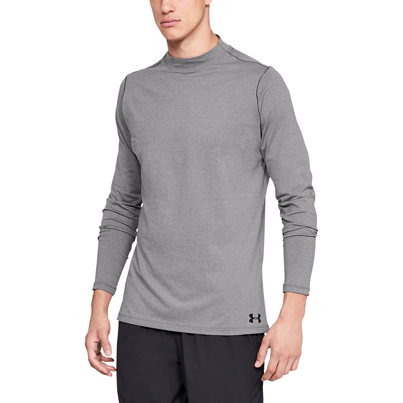 Under Armour Men's ColdGear Armour Fitted Mock Shirt                                                                             - view number 1