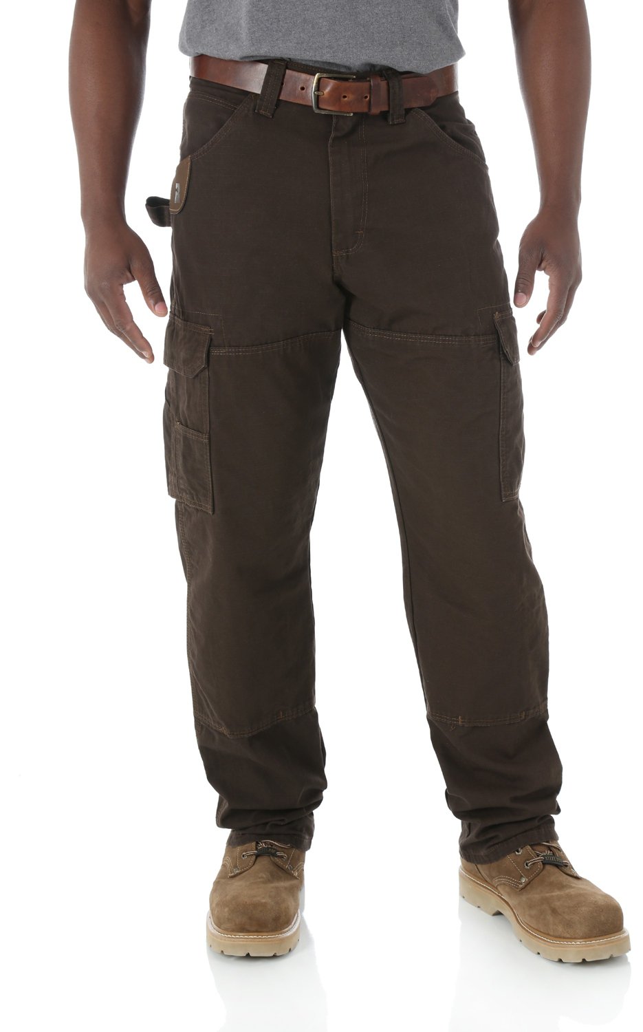 Wrangler Men's Size 30 in. x 32 in. Dark Brown Ranger Pant