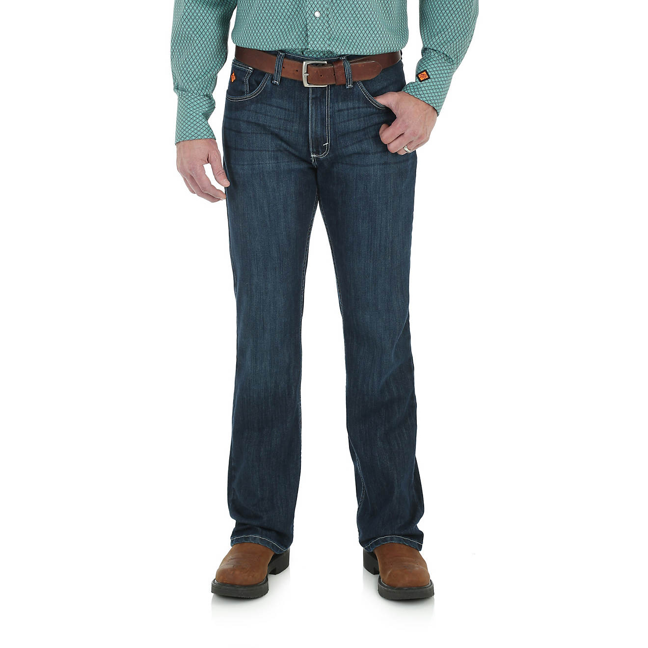 Wrangler Men's 20X Flame Resistant Vintage Boot Cut Jeans                                                                        - view number 1
