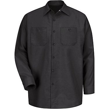 Red Kap Men's Long Sleeve Industrial Work Shirt