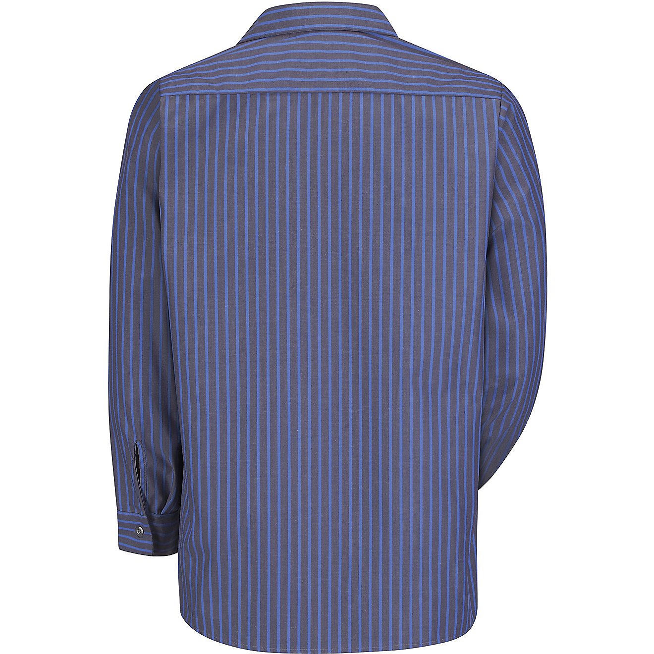Red Kap Men's Long Sleeve Industrial Stripe Work Shirt                                                                           - view number 2