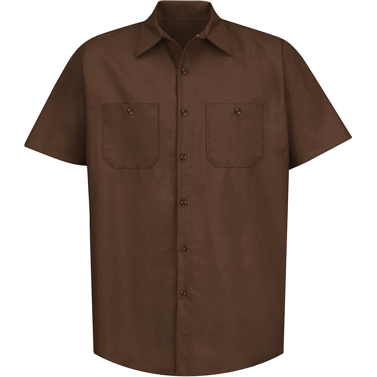 Red Kap Men's Short Sleeve Industrial Work Shirt                                                                                 - view number 1