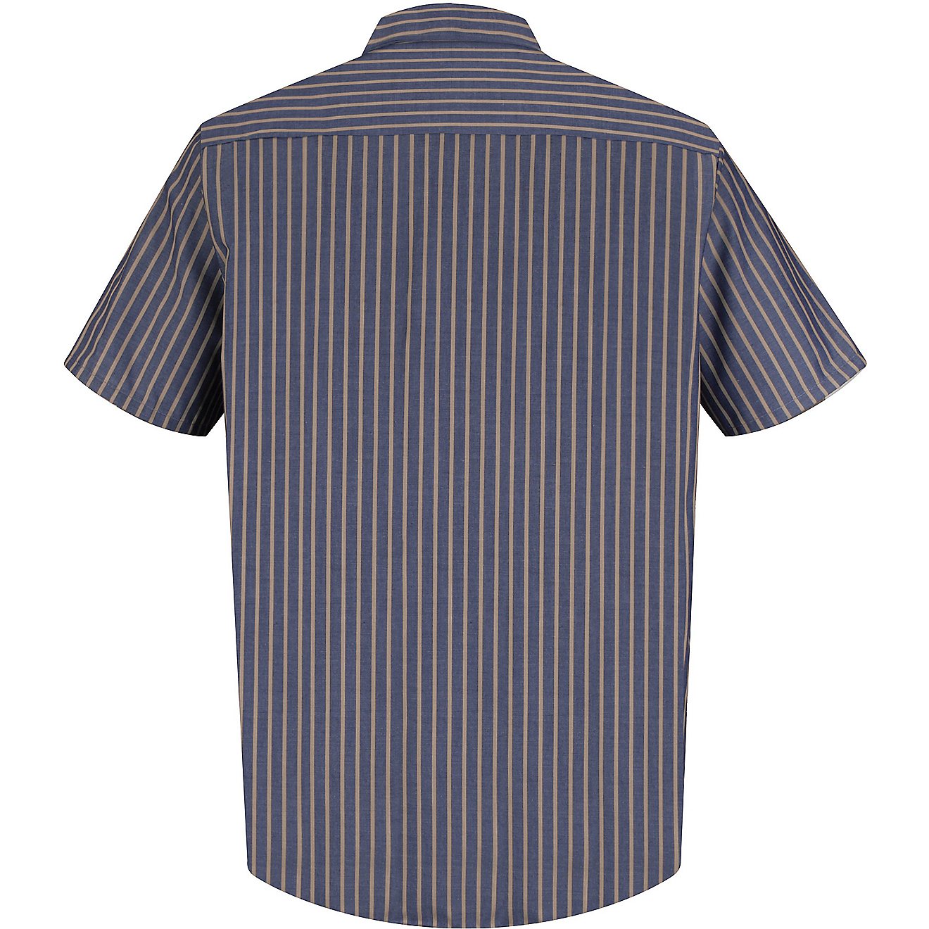 Red Kap Men's Industrial Short Sleeve Stripe Work Shirt                                                                          - view number 2