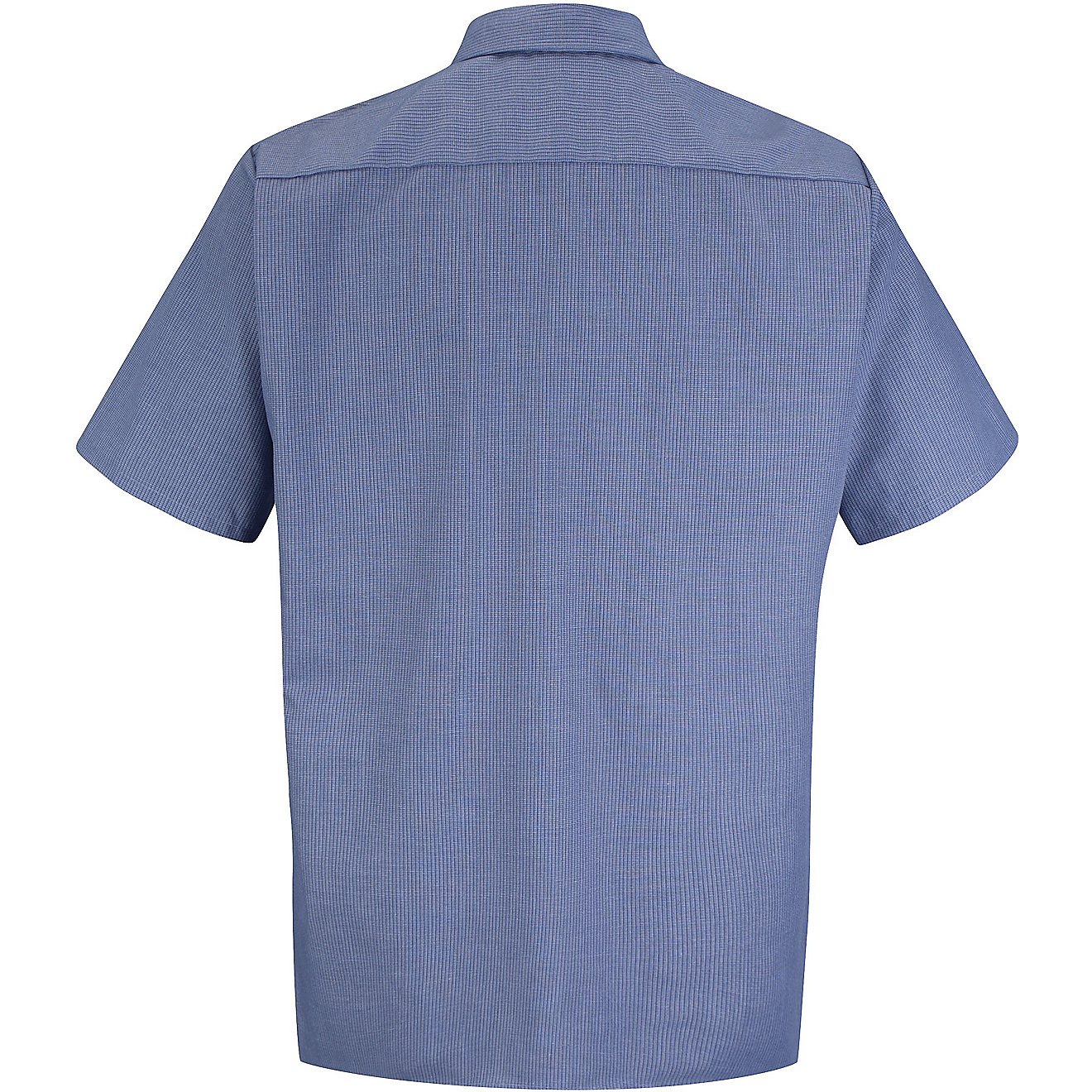 Red Kap Men's Geometric Microcheck Short Sleeve Work Shirt                                                                       - view number 2