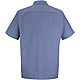 Red Kap Men's Geometric Microcheck Short Sleeve Work Shirt                                                                       - view number 2 image