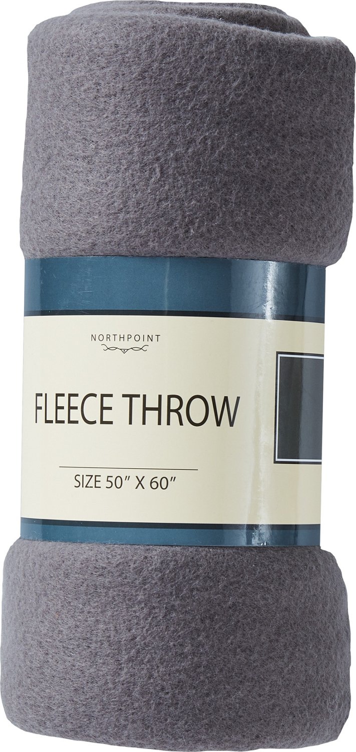 Northpoint Trading 50 in x 60 in Fleece Throw Blanket Academy
