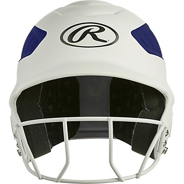 Rawlings Girls' Coolflo Fast-Pitch 2-Tone Matte Batting Helmet