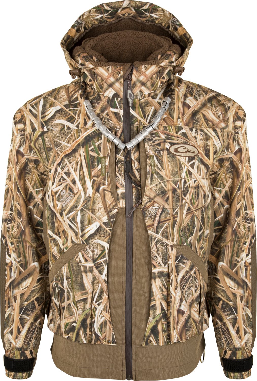 drake waterfowl full zip jacket