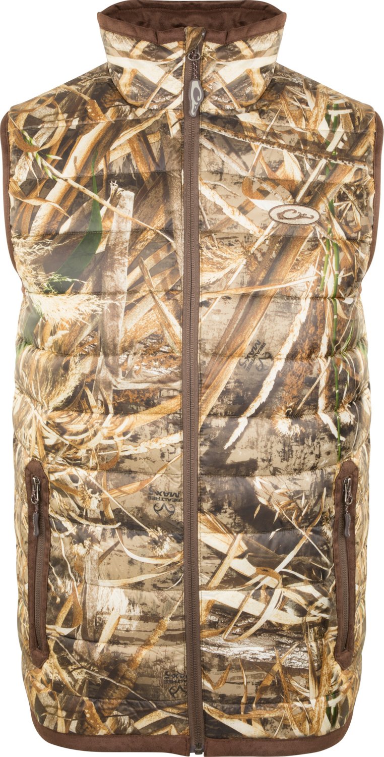 Drake Waterfowl Men's LST Double Down Layering Vest Academy