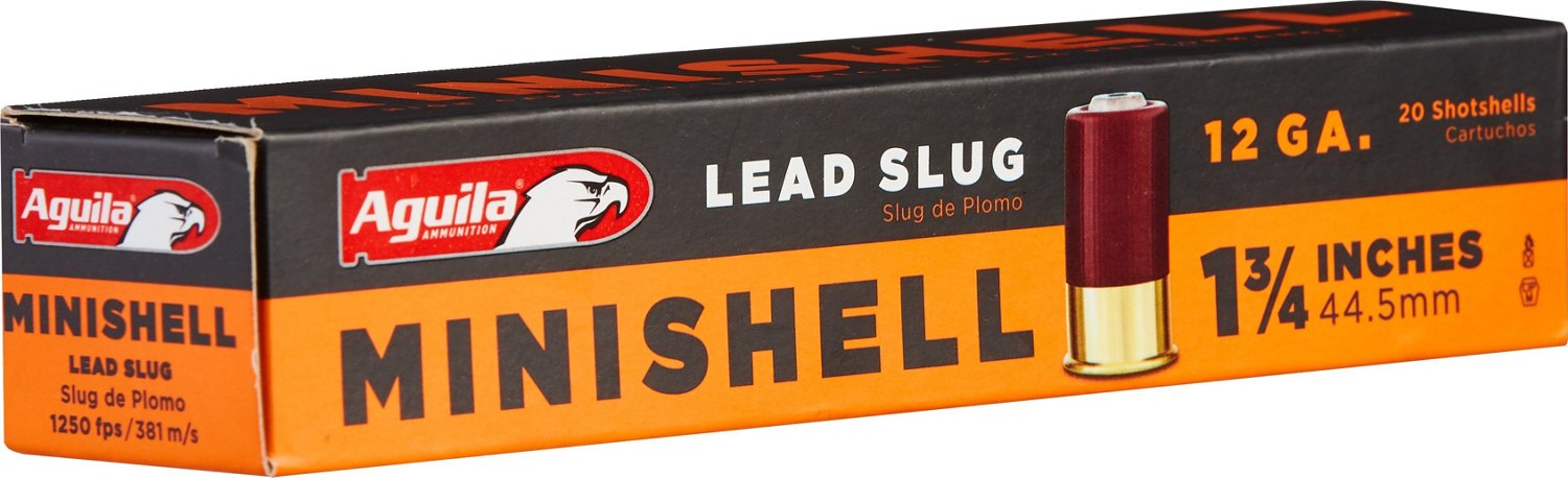 Aguila Ammunition Minishell 12 Gauge Shotshells Academy