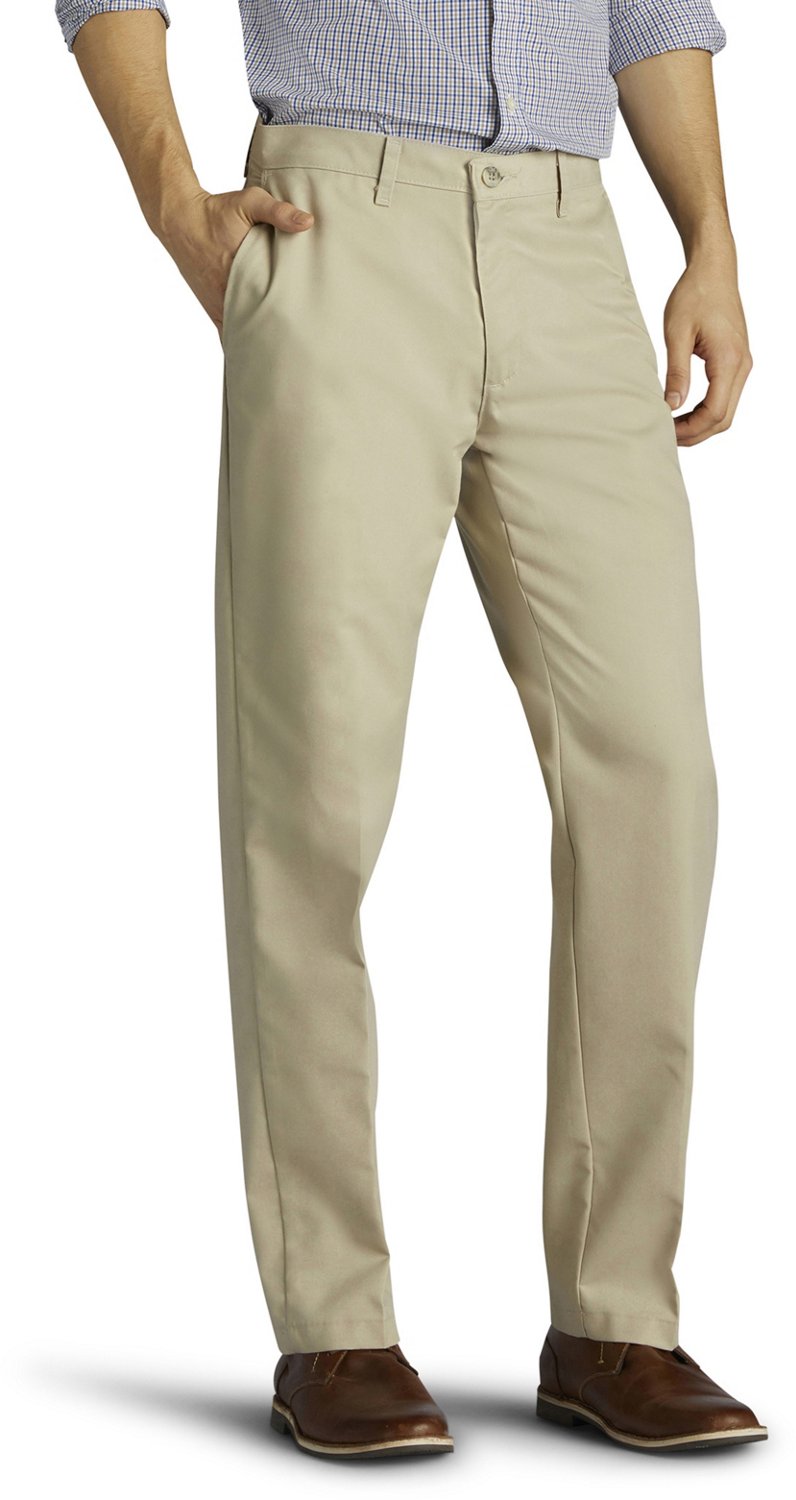 lee men's active stretch casual pant